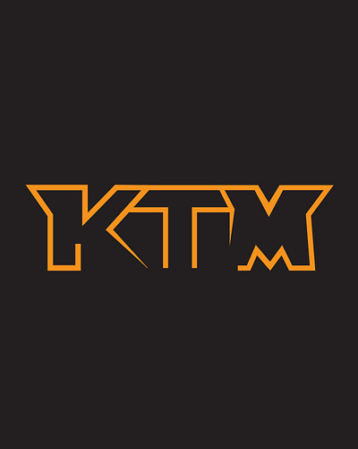 KTM RE-BRAND branding graphic design ktm logo re brand