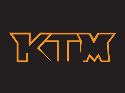 KTM RE-BRAND branding graphic design ktm logo re brand