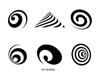 spiral logo branding design graphic design illustration logo spiral vector