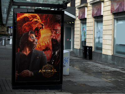 A son undergoes a remarkable transformation for vengeance. actionmovie animal animalmovie bollywoodmovie cineamaticposter conceptualposter creative art creativeposter fightmovieposter graphic design lion manipulation movieanimal movieposter poster posterart postercreativity posterdesign ranbirkapoor upcomingmovie