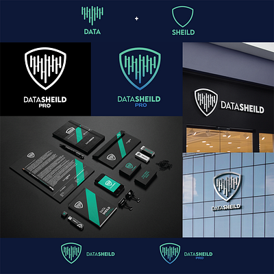 DataShield Pro - Professional Logo branding graphic design logo