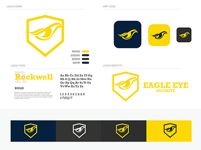 Eagle Eye Security - Professional Logo branding graphic design logo