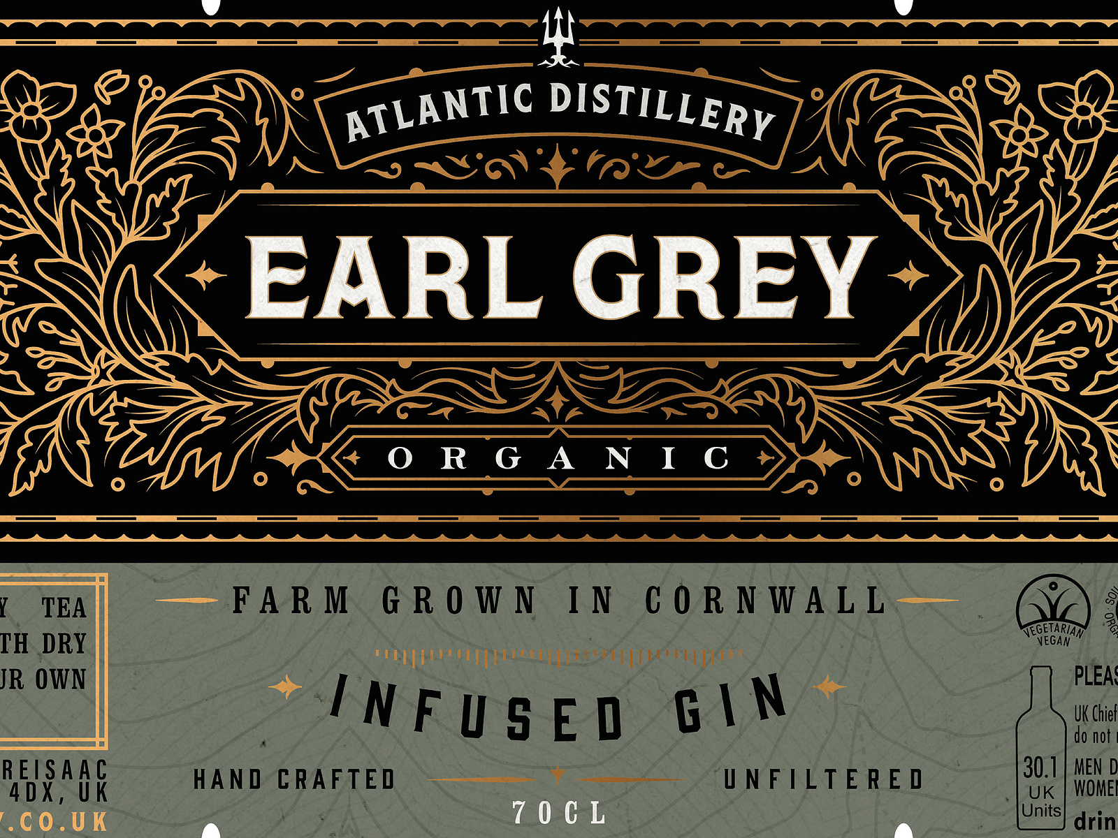 Earl Grey Infused Gin by Benjamin Carr on Dribbble