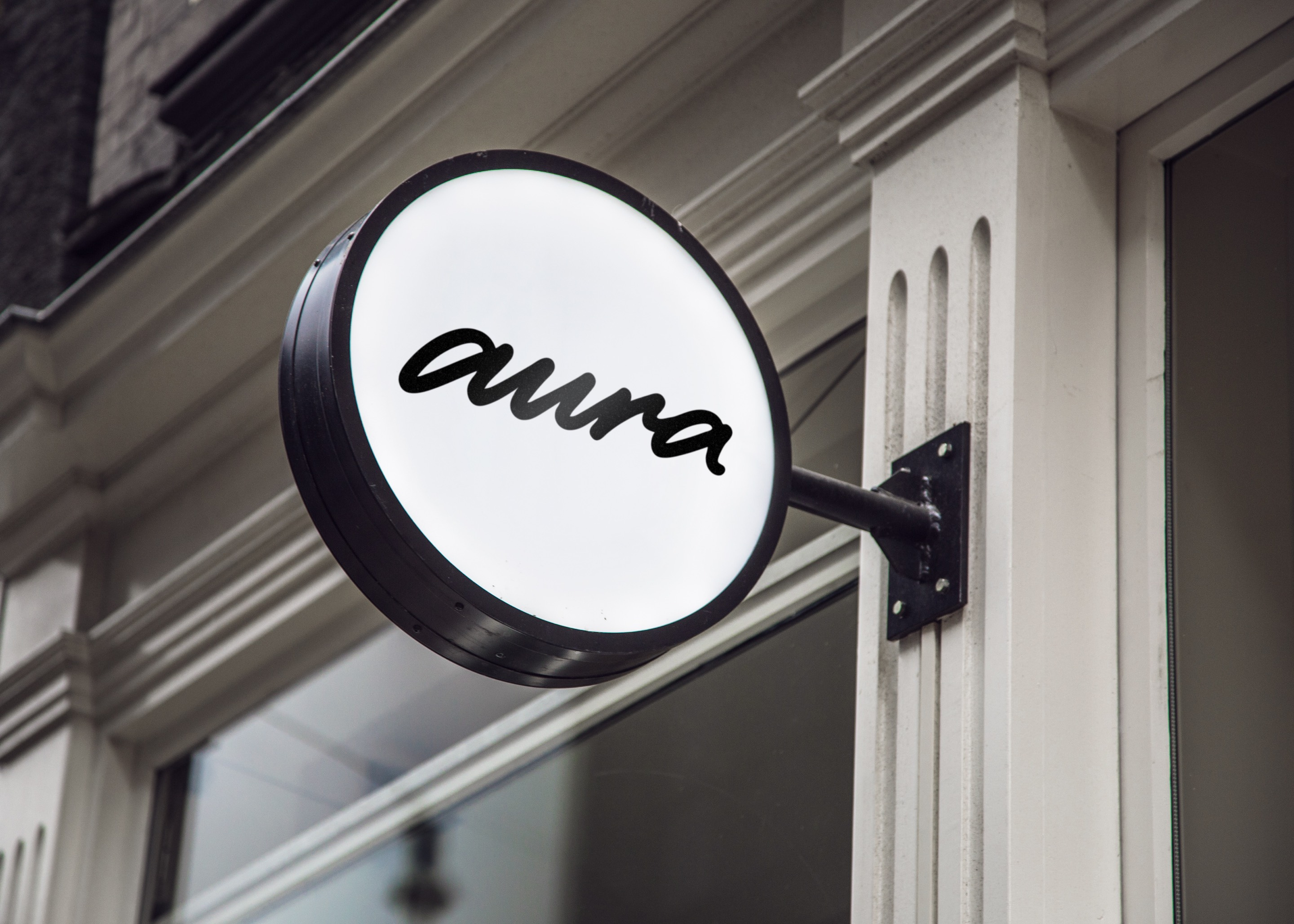 Aura — Visual identity aura body care calligraphy female feminine hand lettering lettering natural text type typography women