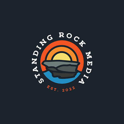 Standing Rock Media Logo logo media ohio rock standing rock videography