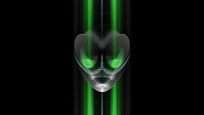 Virtual Alien alien fun graphic design illustration space