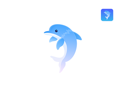 Dolphin icon animals design dolphin figma fish icon icondesign iconography icons illustration sea sketch vector
