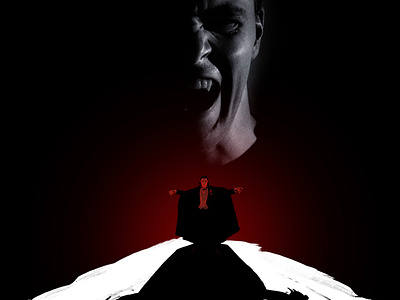 Dracula design graphic design illustration illustrator photoshop poster redesign