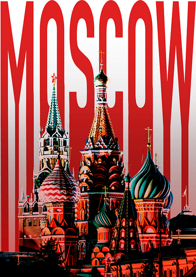 Moscow design graphic design illustration typography