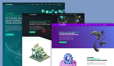 Website Redesign branding graphic design ui