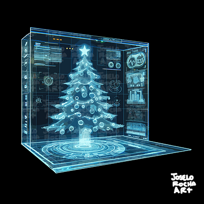 Artificial Christmas Tree cyber