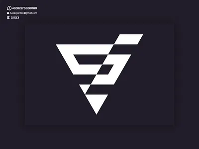 Monogram SJ Logo Design awesome branding design design logo designer graphic design icon illustration letter lettering logo logos minimal monogram