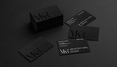 VKR - Brand Identity brand branding design logo social media typography