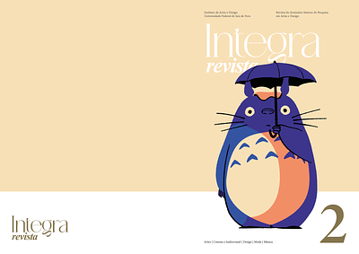 Integra Magazine | Book Cover ccover design editorial design graphic design illustration magazine