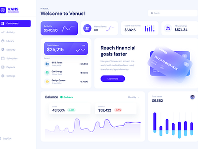 UI/UX Dashboard Vans dasboard interface ui ui ux ux web web design