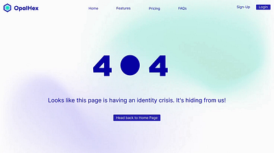 DailyUI 008 - Error 404 Page daily ui daily ui challenge day008 discover error 404 inspiration page not found ui design