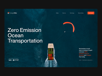 Cargokite - FWA OF THE DAY 3d animation creative fotd fwa landingpage motion graphics ui webdesign