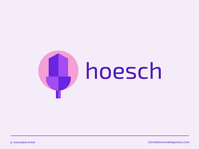 hoesch logo concept for the client a b c d e f g h i j k l m n o p abstract logo b c f h i j k m p q r u v w y z brand identity ecommerce graphic design letter mark monogram logo design logo designer logo ideas logo inspirations logodesign mahjabin modern logo software symbol tech company technology typography virtual reality