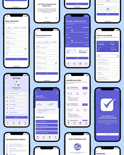 Streamlined Loan Disbursement Interface app app design design job portal loan loanapplications ui uiuxdesign userinterface ux