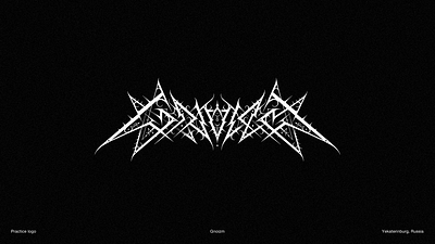GNOIZM | occult metal logo black metal art black metal logo black metal logo design branding calligraphy death metal logo design gnoizm illustration lettering logo metal logo