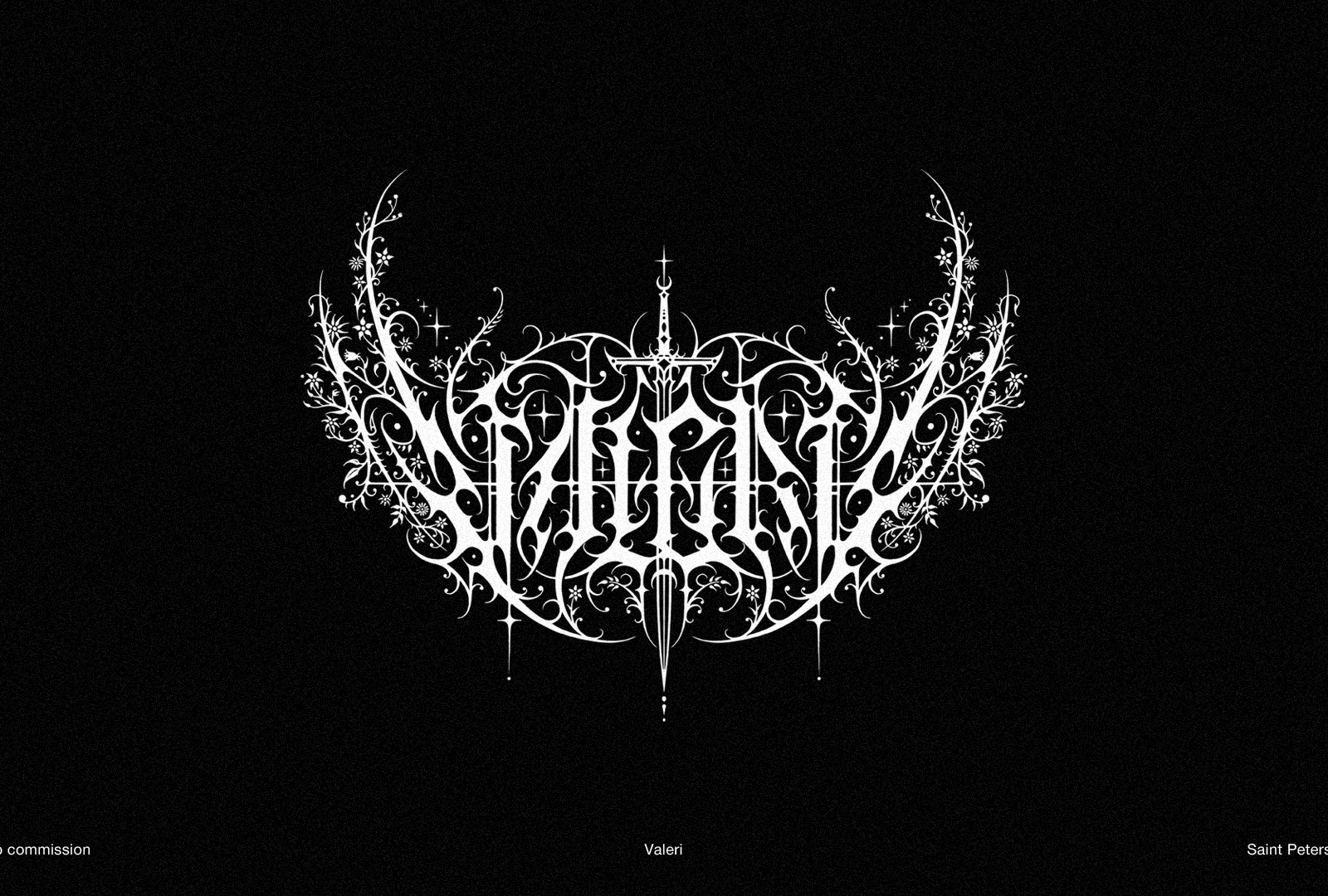 VALERI | black metal logo by Thomas Bokler (GNOIZM) on Dribbble