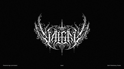 VALERI | black metal logo black metal art black metal logo black metal logo design branding calligraphy death metal logo design gnoizm illustration lettering logo metal logo ui