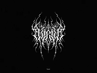 TORCH | black metal logo black metal art black metal logo black metal logo design branding calligraphy death metal logo design gnoizm illustration lettering logo metal logo ui