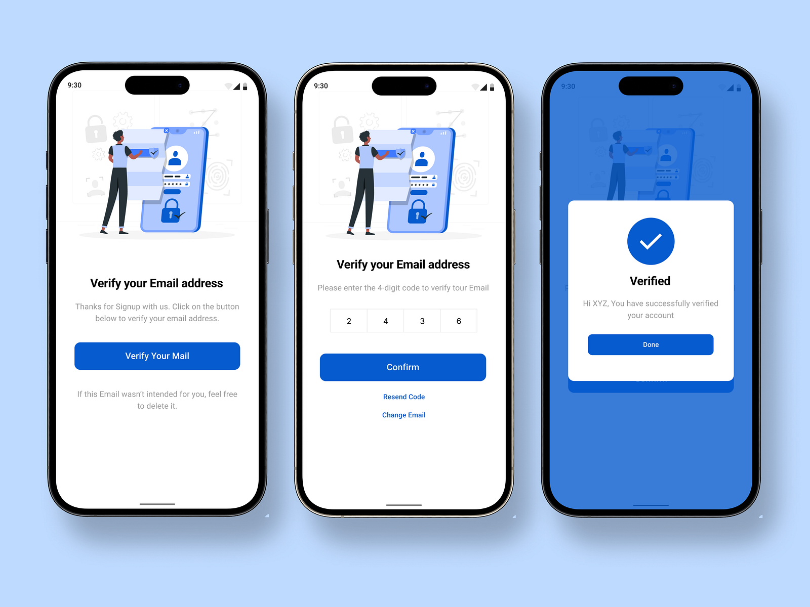 Email Verification UI by Nikita Singh on Dribbble