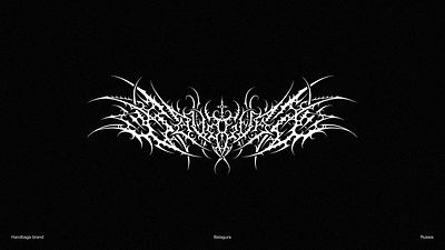 BALAGURA | metal logo black metal art black metal logo black metal logo design branding calligraphy death metal logo design gnoizm illustration lettering logo metal logo ui