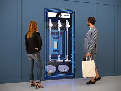 dreame showcase 3d dreame display dreame showcase posm design