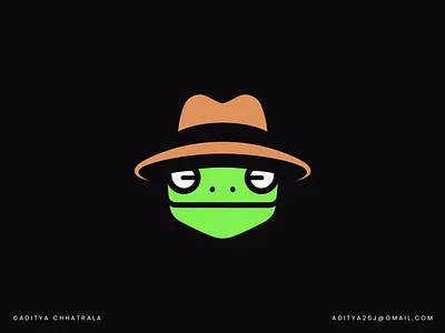 Chapeu - Chameleon Hat Logo Design ai animal brand identity brand mark branding chameleon chameleon logo clever creative hat jungle logo logo designer mascot modern logo smart unique best top wild