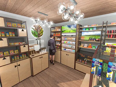 NEW TOBACCO SHOP 3d 3d design new tobacco shop posm design shop design