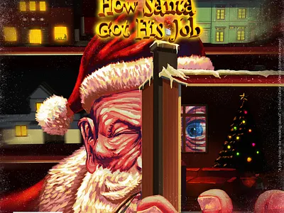 Vintage book cover illustration 2d digital painting illustration photoshop