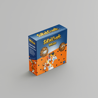 SALTEDCREEK WINKEE box packaging brand identity branding cereal chocolate cookies creative market design graphic design packaging product product branding typography ui ux