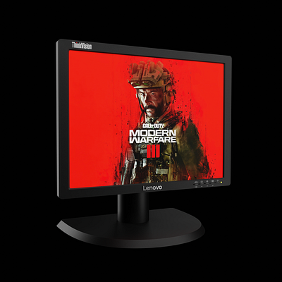 Lenovo Monitor 3d 3d printing 3dmodeling animation blender blender3d blenderart design lenovo monitor realistic