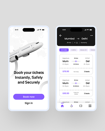 Flight booking app app appui bookingapp branding designapp flightbookingapp graphic design ui uiapp uicolor uidesign uifonts uitrends uiux uxcolor uxdesign uxtrends