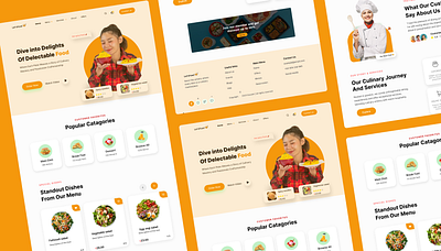 Food landing Page