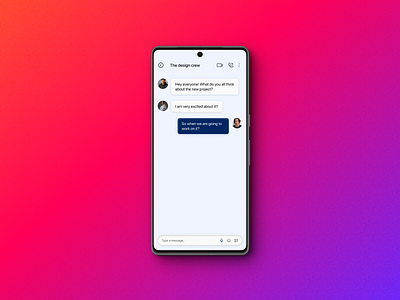 Direct Messaging (day 13) app design graphic design ui ux