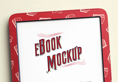 eBook Reader Mockup ebook reader electronic graphic design template
