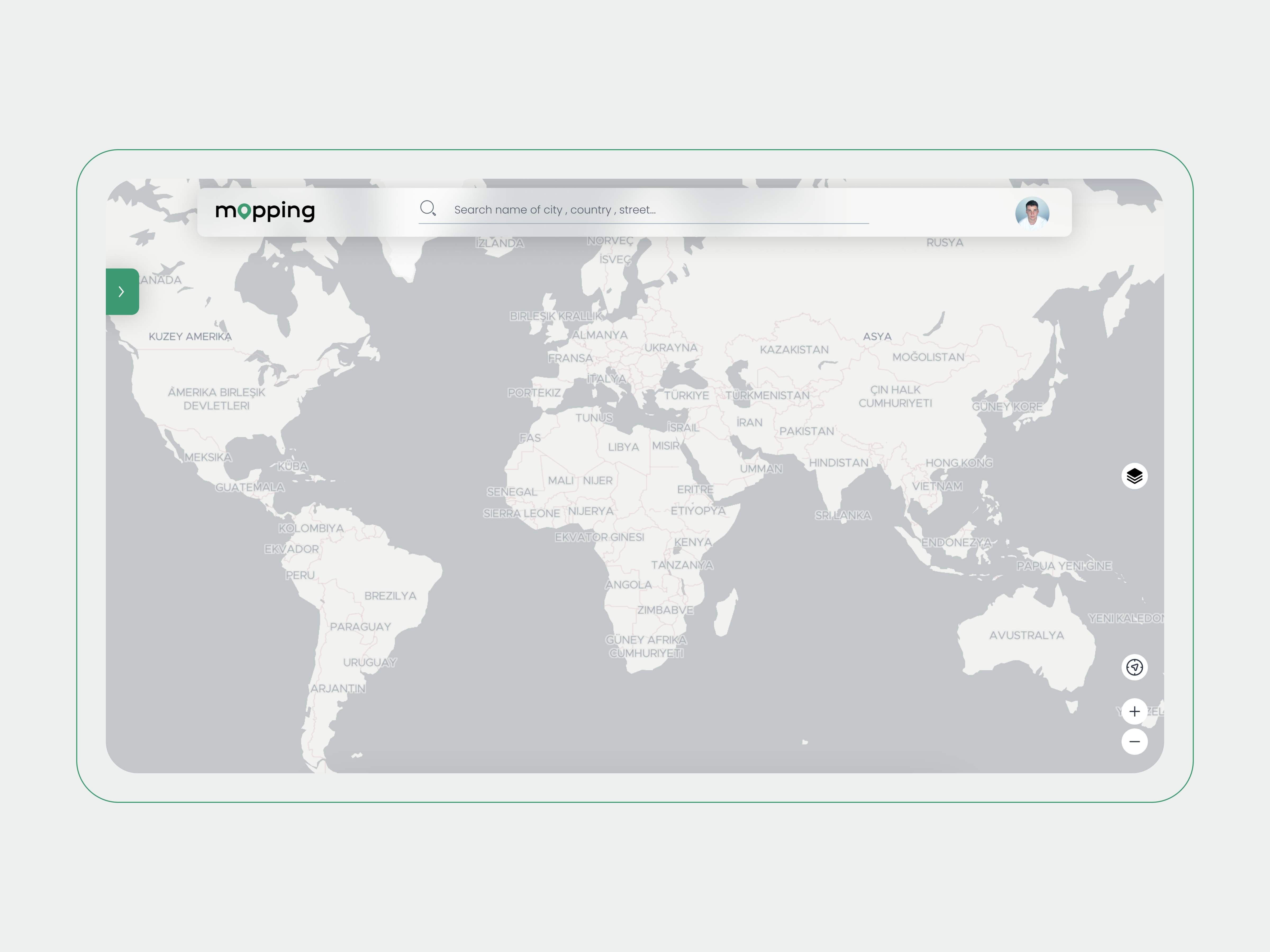 Mapping Platform map map design mapping mapping design openstreetmap platform search street level image web design web page web platform