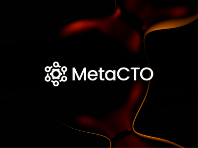 MetaCTO Logo Design ai automation branding cto digital facebook gear graphic design logo logodesign marketing meta modern motion graphics tech vector