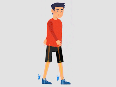 Walk Cycle by Nijat Ibrahimli on Dribbble