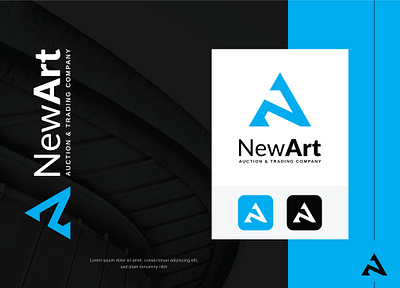 NewArt best bold branding classic clean creative graphic design logo minimal morden simple strong ui unique