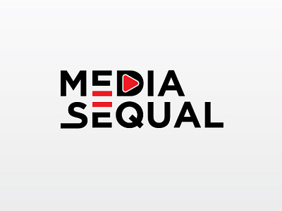 Media Sequal best bold branding classic clean creative graphic design logo minimal morden simple strong ui unique