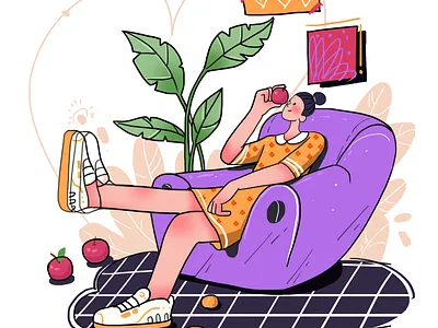 Have a nice weekend graphic design 插图 设计