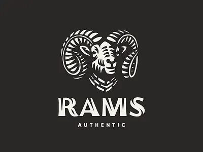 Rams branding concept design illustration logo ram