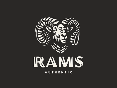 Rams branding concept design illustration logo ram