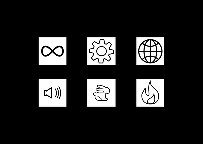 Unique Set of Randomly Crafted Icons 🎨✨ creative design creative integration design elements graphic design logo