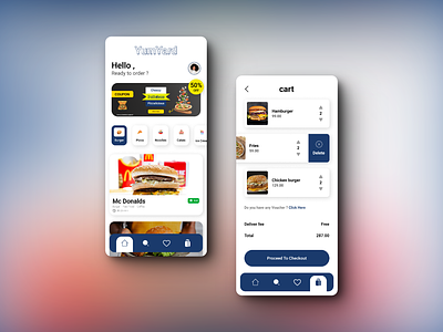 Food Delivery UI design accessibility app app design colortheory contact design designsystems designthinking designtools figma fresher mobileui ui uibuttons uiforms uipatterns uiux userexperience userinterface