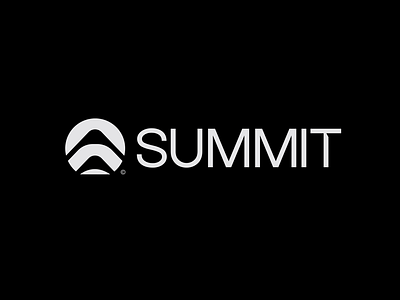 Summit ai app branding design economy finance graphic design icon logo logotype minimal typography ui vector